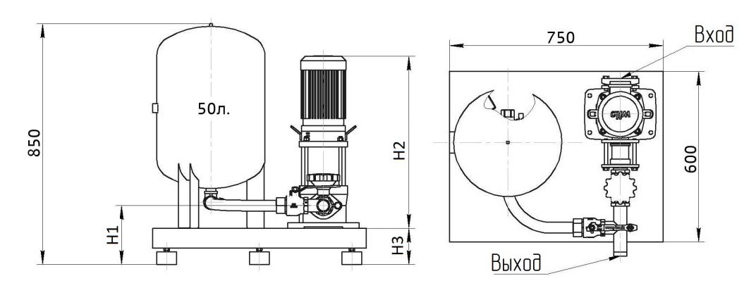 Установка CO 1 MVL 403/J-ET-R